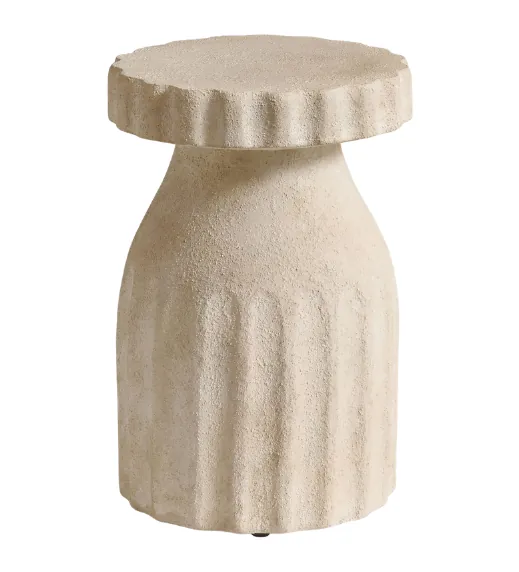 Salina Terracotta Round Outdoor Accent Table